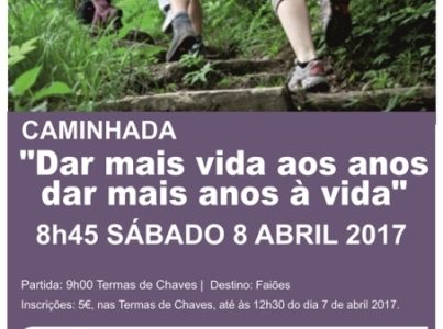 Termas de Chaves promovem caminhada até à aldeia de Faiões