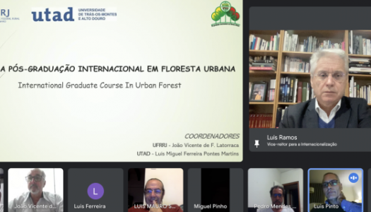 Floresta Urbana une UTAD e UFRRJ em pós-graduação intercontinental